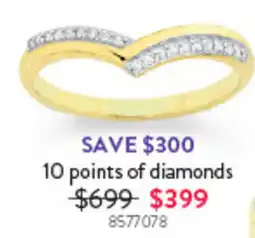 Goldmark 10 points of diamonds offer