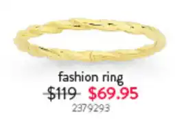 Goldmark fashion ring offer