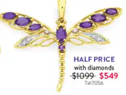Goldmark Dragonfly with diamonds offer