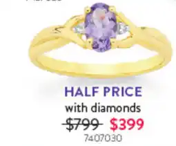 Goldmark Ring with diamonds offer
