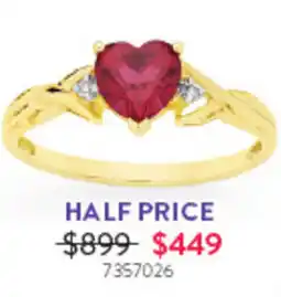 Goldmark Heart Ring offer