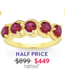 Goldmark Ruby Ring offer