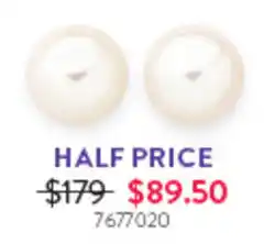 Goldmark Pearl Earrings offer
