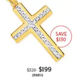 Angus & Coote Cross Pendant offer