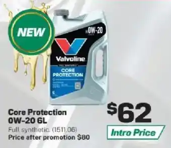 Valvoline Core Protection 0W-20