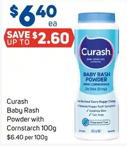 Foodland Curash Baby Rash Powder with Cornstarch offer