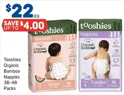 Foodland Tooshies Organic Bamboo Nappies offer