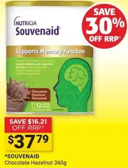 Cincotta Chemist Souvenaid Chocolate Hazelnut offer