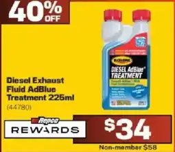 Repco Diesel Exhaust Fluid AdBlue Treatment offer