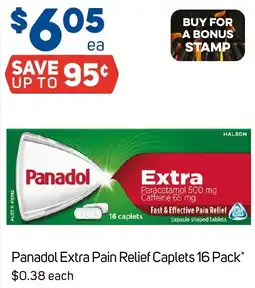 Foodland Panadol Extra Pain Relief Caplets offer
