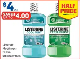 Foodland Listerine Mouthwash offer