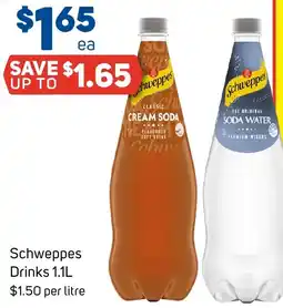 Foodland Schweppes Drinks offer