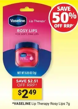 Cincotta Chemist Vaseline Lip Therapy Rosy Lips offer