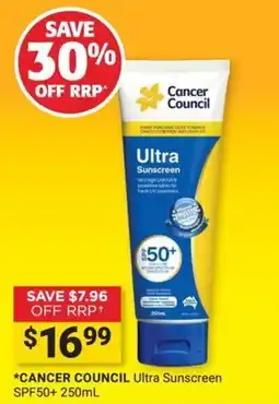 Cincotta Chemist Cancer Council Ultra Sunscreen offer