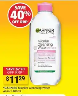 Cincotta Chemist Garnier Micellar Cleansing Water All-in-1 offer