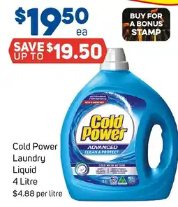 Foodland Cold Power Laundry Liquid offer