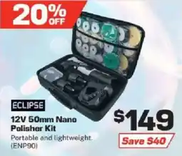 Repco Eclipse 12V 50mm Nano Polisher Kit offer