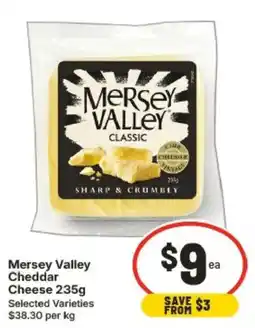 IGA Mersey Valley Cheddar Cheese offer