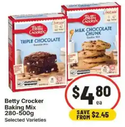 IGA Betty Crocker Baking Mix Selected Varieties offer