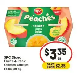 IGA SPC Diced Fruits 4 Pack offer