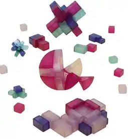 Toymate Whizz Kid Games Brain Teaser 3D Puzzles offer