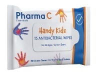 Good Price Pharmacy Pharma C Essentials Kidz Antibacterial Wipes 15 Pack offer