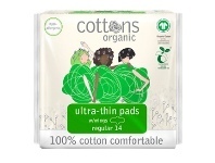 Cottons Ultra-Thin Pads with Wings 14 Pack - Regular