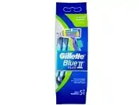 Gillette Blue II Plus Disposable Razors 5 Pack