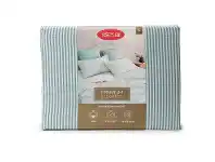 Tontine Vintage Wash Sheet Set QB - Duck Egg