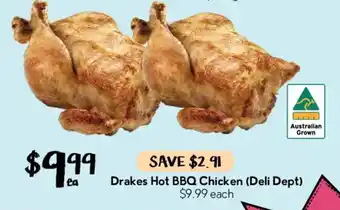 Drakes Hot BBQ Chicken