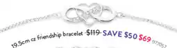 Goldmark 19.5cm cz friendship bracelet offer