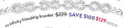 Goldmark cz infinity friendship bracelet offer