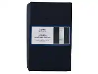 BIG W House & Home 2-Piece Jacquard Tab Top Curtains - Navy offer