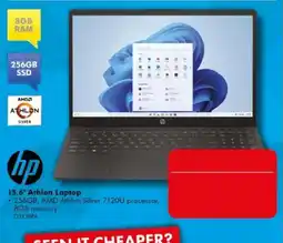 The Good Guys hp 15.6" Athlon Laptop offer