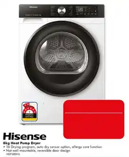The Good Guys Hisense 8kg Heat Pump Dryer offer