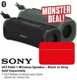 The Good Guys Sony ULT Field 1 Wireless Speaker offer
