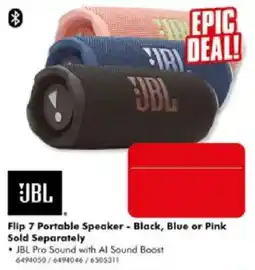 The Good Guys JBL Flip 7 Portable Speaker offer