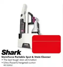 The Good Guys Shark StainForce Portable Spot & Stain Cleaner offer