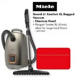 The Good Guys Miele Guard L1 Comfort XL Bagged Vacuum offer