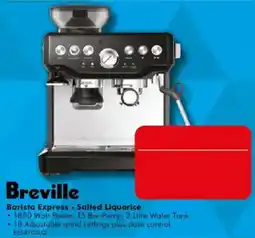 The Good Guys Breville Barista Express - Salted Liquorice offer