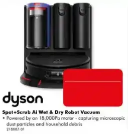 The Good Guys Dyson Spot+Scrub Ai Wet & Dry Robot Vacuum offer