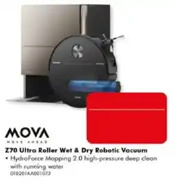 The Good Guys Mova Z70 Ultra Roller Wet & Dry Robotic Vacuum offer