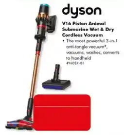 The Good Guys Dyson V16 Piston Animal Submarine Wet & Dry Cordless Vacuum offer