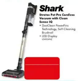 The Good Guys Shark Stratos Pet Pro Cordless Vacuum with Clean Sense IQ offer