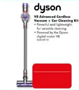 The Good Guys Dyson V8 Advanced Cordless Vacuum + Car Cleaning Kit offer