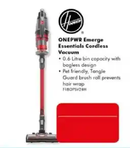 The Good Guys Hoover ONEPWR Emerge Essentials Cordless Vacuum offer