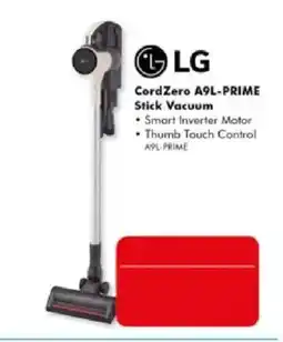 The Good Guys LG CordZero A9L-PRIME Stick Vacuum offer