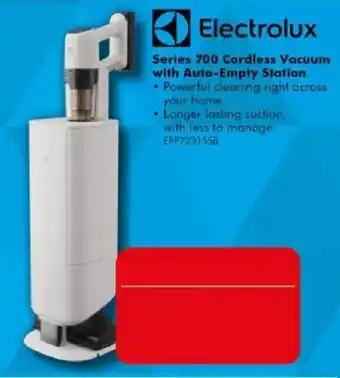 Electrolux Series 700 Cordless Vacuum with Auto-Empty Station