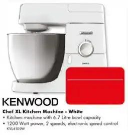 The Good Guys Kenwood Chef XL Kitchen Machine - White offer