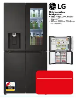 The Good Guys LG 508L InstaView Refrigerator offer